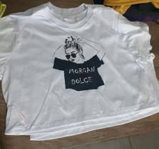Camiseta Cropped Feminino Tshirt - Estamparia Morgani
