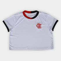 Camiseta Cropped Flamengo Feminina