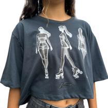 Camiseta Cropped Inline Store Camiseta Cropped Inline Store