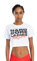 Camiseta cropped manga curta hardcore ladies labellamafia Camiseta cropped manga curta hardcore ladies labellamafia