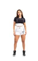 Camiseta cropped manga curta sounds labellamafia