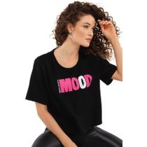 Camiseta Cropped Mood Feminina Griffa