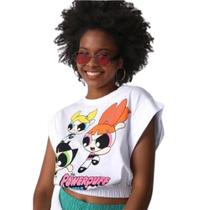 Camiseta Cropped My Favorite Things Meninas Super Poderosas