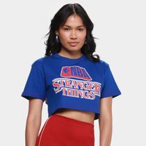 Camiseta Cropped NBA Mitchell & Ness Feminina Camiseta Cropped NBA Mitchell & Ness Feminina