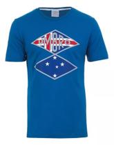 Camiseta Cruzeiro Flag Nations Torcedor Umbro Masculina - Azul