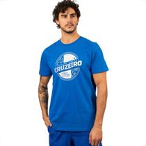 Camiseta Cruzeiro Oficial Classic Torcedor Algodão Masculina Camiseta Cruzeiro Oficial Classic Torcedor Algodão Masculina