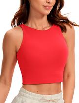 Camiseta CRZ YOGA Butterluxe Dupla Camada com Costas Nadador Vermelha G