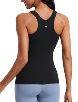 Camiseta CRZ YOGA Butterluxe Gola Alta Costas Nadador Preta P Camiseta CRZ YOGA Butterluxe Gola Alta Costas Nadador Preta P