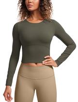 Camiseta CRZ YOGA Butterluxe Gola Redonda Manga Longa XL