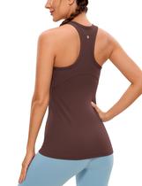 Camiseta CRZ YOGA Butterluxe Racerback Gola Alta Taupe M Camiseta CRZ YOGA Butterluxe Racerback Gola Alta Taupe M