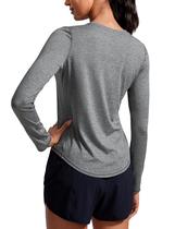 Camiseta CRZ YOGA de Manga Larga Leve para Atividades Físicas XL