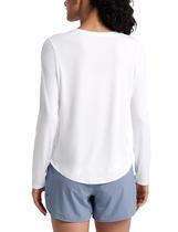 Camiseta CRZ YOGA de Manga Larga para Treino Branca XL Camiseta CRZ YOGA de Manga Larga para Treino Branca XL