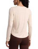 Camiseta CRZ YOGA Feminina Manga Longa Leve Tamanho Grande Branca Camiseta CRZ YOGA Feminina Manga Longa Leve Tamanho Grande Branca