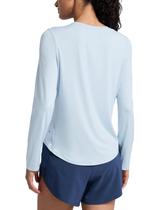 Camiseta CRZ YOGA Leve de Manga Longa para Academia Azul XL Camiseta CRZ YOGA Leve de Manga Longa para Academia Azul XL