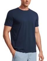 Camiseta CRZ YOGA Secado Rápido Ajuste Clásico Azul Marinho XL Camiseta CRZ YOGA Secado Rápido Ajuste Clásico Azul Marinho XL
