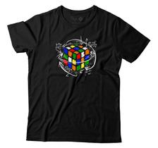 Camiseta Cubo Magico Equação Camisa Geek