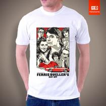 Camiseta Curtindo A Vida Adoidado Save Ferris Bueller Camiseta Curtindo A Vida Adoidado Save Ferris Bueller