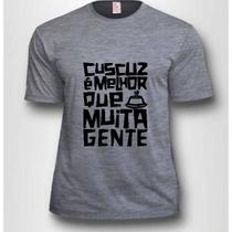 CAMISETA CUSCUZ - Paulista- Nordestino - Blusa Feminina - Baby look - Tshirt