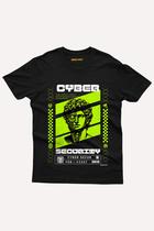 Camiseta Cyber Security - Perfeita para Hackers