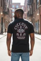 Camiseta Cyclone Medieval Logo Silk Cor:PretaTamanho:G
