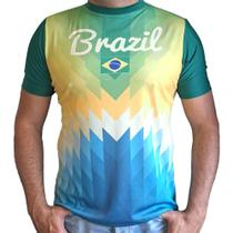 Camiseta da Copa do Mundo Camiseta Brasil Verde GG