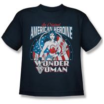 Camiseta da DC Comics Heroína Americana