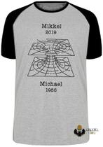 Camiseta Dark Mikkel Michael Blusa Plus Size extra grande adulto ou infantil Camiseta Dark Mikkel Michael Blusa Plus Size extra grande adulto ou infantil
