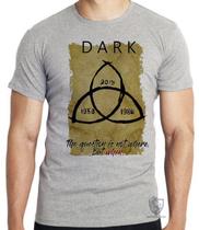 Camiseta Dark The question is when Blusa criança infantil juvenil adulto camisa todos tamanhos