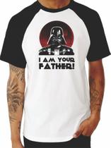 Camiseta Darth Vader Frase Eu Sou Seu Pai