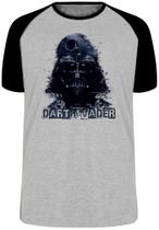 Camiseta Darth Vader Star Wars Blusa Plus Size extra grande adulto ou infantil Camiseta Darth Vader Star Wars Blusa Plus Size extra grande adulto ou infantil