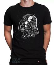 Camiseta Darth Vader Star Wars Camisa Geek Filme Série Blusa