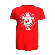 Camiseta Davapoly FNAF Freddy Five Nights at Freddy's Red