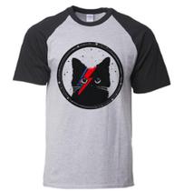 Camiseta David Bowie Black CatPLUS SIZE