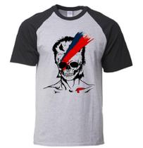 Camiseta David Bowie Caveira Exclusiva