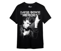 Camiseta David Bowie - Heroes (Licenciada)