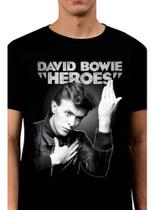 Camiseta David Bowie Heroes Of0223 Consulado Do Rock