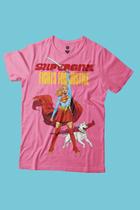 Camiseta DC Comics Supergirl Fights For Justice Camiseta DC Comics Supergirl Fights For Justice
