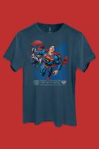Camiseta DC Comics Superman por IVAN REIS - Collab EXCLUSIVO Chiaroscuro Studios