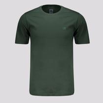 Camiseta DC Embroidery Verde Escuro Camiseta DC Embroidery Verde Escuro