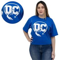 Camiseta dc logo azul bic blg