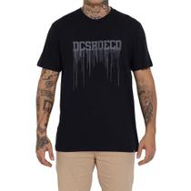 Camiseta DC Shoes DC Drip Masculina Preto Camiseta DC Shoes DC Drip Masculina Preto