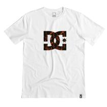 Camiseta DC Shoes DC Star Fill Fire WT23 Masculina Branco