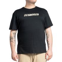 Camiseta DC Shoes DCShoeco Camo Fill WT23 Plus Size Preto Camiseta DC Shoes DCShoeco Camo Fill WT23 Plus Size Preto