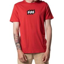 Camiseta Dc Shoes Flag Masculino - Vermelho