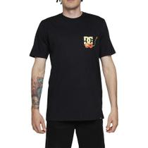 Camiseta DC Shoes Seed Planter WT24 Masculina Preto Camiseta DC Shoes Seed Planter WT24 Masculina Preto