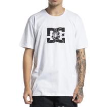 Camiseta DC Shoes Shatter WT23 Masculina Branco Camiseta DC Shoes Shatter WT23 Masculina Branco