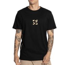 Camiseta DC Shoes Side By Side SM25 Masculina Preto Camiseta DC Shoes Side By Side SM25 Masculina Preto