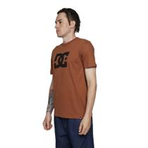 Camiseta dc shoes star color - marrom