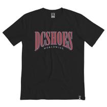 Camiseta DC Shoes Tall Stack WT23 Masculina Preto