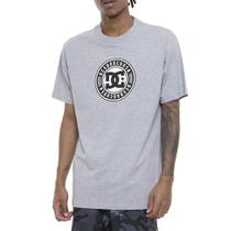 Camiseta DC Shoes VC Paper Clip Patch-M SM23 Masculina Cinza